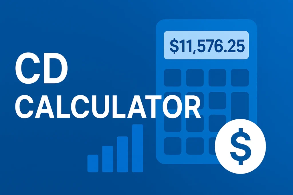 CD intrest calculator
